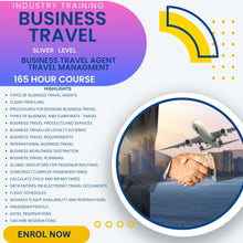 CERTIFICATE IN BUSINESS TRAVEL AGENT  - Sliver Level