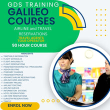 Galileo Training | Fares and Ticketing | GDS Training | GDS Training Course | GDS Training System | Airline Ticketing Training | Galileo Software | Airline Reservations | Travel Agents Training | Travel and Tourism