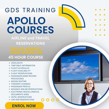 Airline Ticketing and Travel Reservations Professional  - Travelport APOLLO (Advance Level)