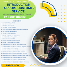 Introduction to Airport Customer Service Agent + 2-hour GDS Demo Included - £47.00