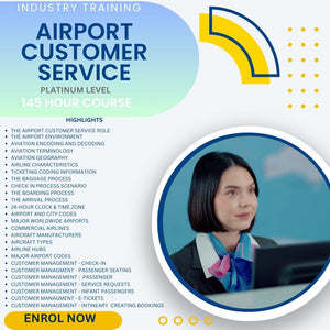 Airport Customer/Passenger Service Professional  - (Advance) - Platinum Level
