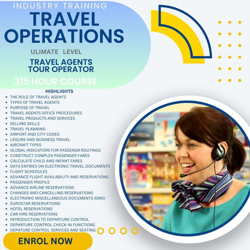 DIPLOMA IN TRAVEL AGENT OPERATIONS STUDIES PROFESSIONAL - Ultimate Level