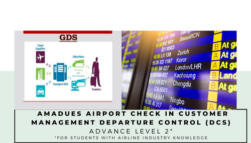 The Amadeus Airport Check In Customer Management Departure Control (DCS)  - Advance Level 2