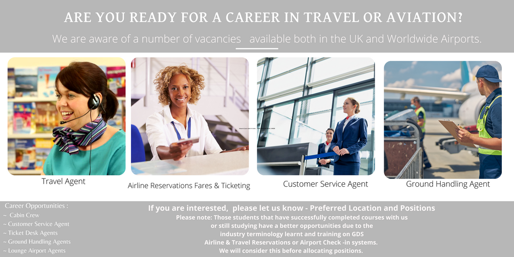 Fancy a Career in Travel and Aviation