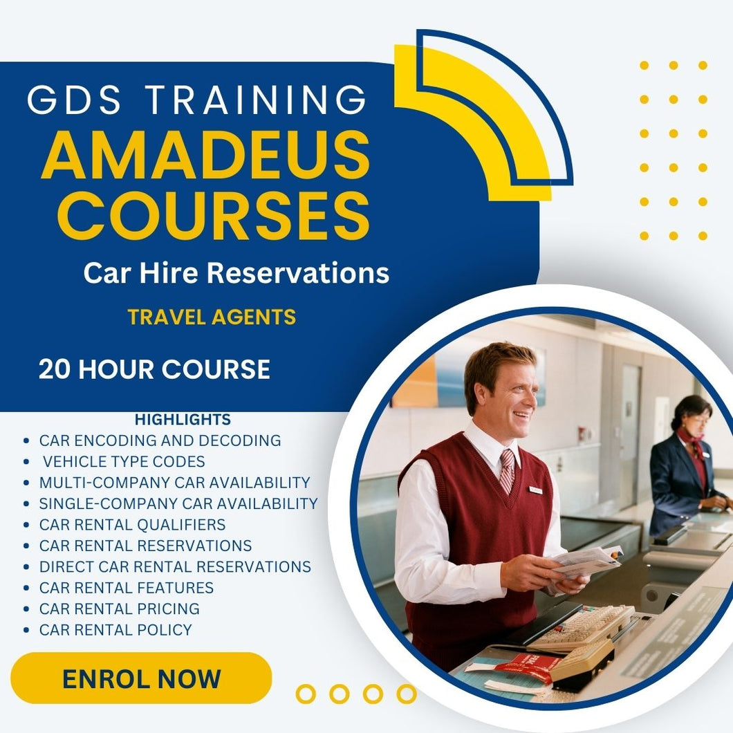 Amadeus Training | Fares and Ticketing | GDS Training | GDS Training Course | GDS Training System | Airline Ticketing Training | Amadeus Software | Business Travel Management | Business Travel TMC | Amadeus Reservation System